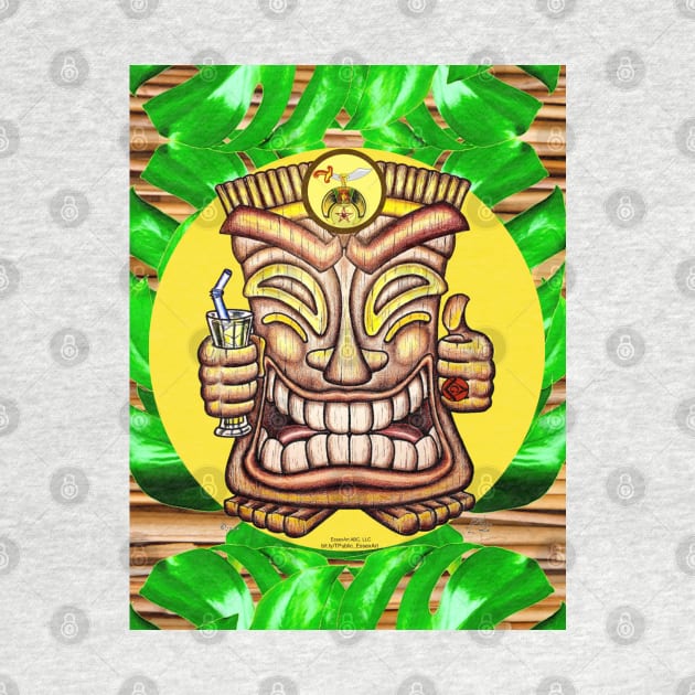 Happy Tiki Shriner by EssexArt_ABC